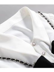 OD162: ĐẦM CỔ SƠ MI CAO CẤP