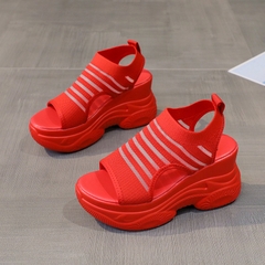 Mã B824: Giày Sandal Nữ Feiwei Mùa Hè pc hàn mới Giày nữ