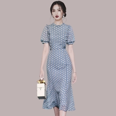 OD216: váy đầm màu tím thiết kế