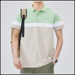 OE219: Áo thun polo Jeanswest nam cao cấp cao cấp mùa hè