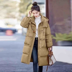 OC260: áo khoác nữ mùa đông dày áo khoác cotton ấm áp
