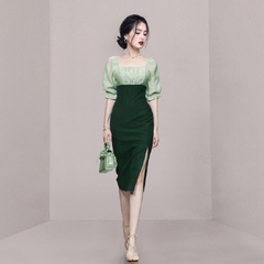 OD144: đầm thiết kế xẻ cao cấp