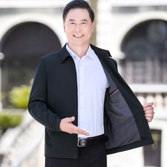 Mã B618: Áo khoác cổ đứng nam trung niên