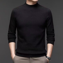 Mã B072: Áo Len Nam Cổ Tròn Áo Chui Đầu Jacquard cao cấp