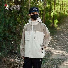 OH093: Áo khoác nam cao cấp có mũ trùm đầu unisex kiểu dáng mới Woodpecker chống gió và chống thấm