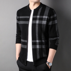 Mã A991: Áo Khoác nam cao cấp kiểu Cardigan Có Mũ
