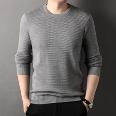 OD320: áo len nam dứa jacquard len dệt kim