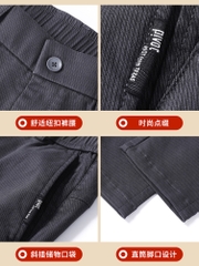 Mã B007: Quần âu công sở nam cao cấp phong cách mới thẳng slim plus