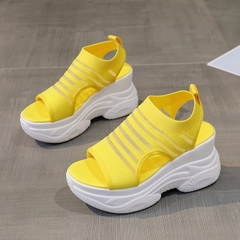 Mã B824: Giày Sandal Nữ Feiwei Mùa Hè pc hàn mới Giày nữ