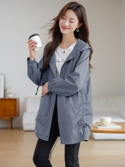 OC967: Áo Khoác Nữ Trung Dài cao cấp