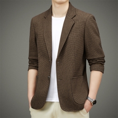 A986 :Áo Khoác cổ vest Hợp Thời Trang Nam Hàn Quốc