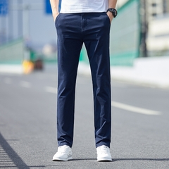 OE773: Quần dài nam mùa hè vải cotton kiểu dáng Hàn Quốc quần dài nam thời trang quần dài thoáng khí