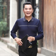 Mã B549: Áo thun cotton nam dành cho trung niên