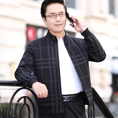 OE040: áo khoác nam trung niên dày dặn
