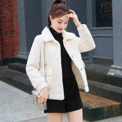 OC111: áo khoác lông cừu nữ cao cấp