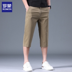 OE833: Quần short nam Romon dáng rộng ống đứng
