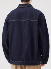 OE205: Áo khoác denim nam cao cấp Hong Kong nam cao cấp thương hiệu thời trang