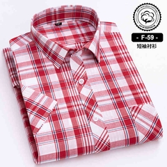 C135: Áo sơ mi nam kẻ sọc Paul dài tay chất cotton