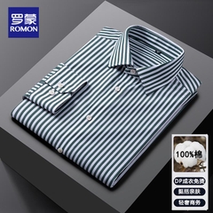 OE225: Áo sơ mi nam cao cấp cao cấp dài tay áo sơ mi công sở thường ngày