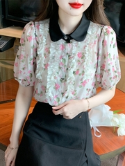 OD115: áo sơ mi nữ voan cao cấp
