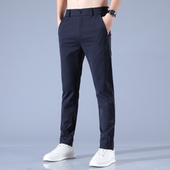 Mã B024: Quần Âu nam Ice Silk ống thẳng phong cách hàn quốc
