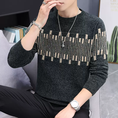 Mã A616: Áo len dệt kim họa tiết hoa mùa thu đông nam phong cách Hàn Quốc