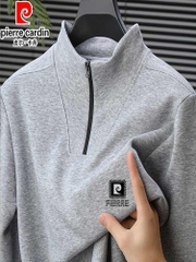OC756: Áo thun nam cổ đứng cao cấp Pierre Cardin áo nỉ nam xuân thu thể thao