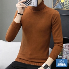 Mã A581: áo len nam cổ cao dài tay