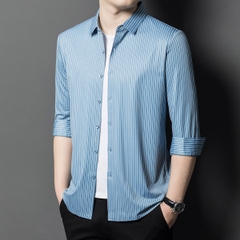 OD398: áo sơ mi nam dài tay nam phong cách Hàn Quốc