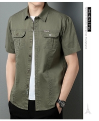 OD276: Áo Sơ Mi Tay Ngắn Nam Size Lớn Công Sở Áo Cotton