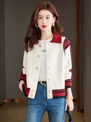 OD883: Áo khoác len nữcao cấp siêu đẹp áo len dệt kim cardigan dáng ngắn