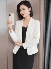 OE419: set áo khoác nữ đồ vest chuyên nghiệp