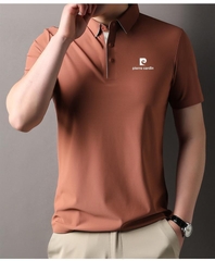 OE663: Áo thun polo ve mới cho nam cao cấp trung niên