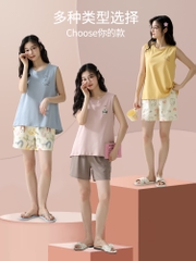 OE531: Bộ đồ ngủ Kazhilian mùa hè cho nữ SPNN