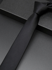 OD403: Cà vạt nam màu đen công sở chuyên nghiệp