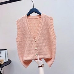 OD480: Áo Vest Nữ Áo Dệt Kim Cardigan