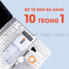 Bộ Vệ Sinh 10 trong 1 Micofi, Dụng Cụ Làm Sạch Laptop Tai Nghe, Máy Tính, Bàn Phím, Camera