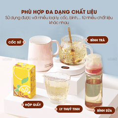 Đế Giữ Nhiệt Đồ Uống Micofi, Đế Để Ly, Khay Giữ Nhiệt Lót Đựng Ly Mini Làm Ấm Cốc Đựng Nước Cà Phê, Sữa, Trà 55 Độ C