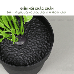 Chậu Cây Giả Dây Leo Micofi Trang Trí Nhựa Decor Ban Công, Cây Dây Leo Rủ Lá Cảnh Nhân Tạo Decor Phòng Ngủ Phòng Khách