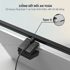 Đèn Màn Hình Micofi Cảm Ứng, LED Màn Hình Làm Việc Chống Cận, Đèn LED Kẹp PC Laptop Gắn Máy Tính Bảo Vệ Mắt Văn Phòng