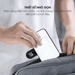 Đèn Led Micofi Livestream, Đèn Màn Hình Quay Video Selfie Mini Chụp Ảnh Kẹp Máy Tính Điện Thoại Hỗ Trợ Đổi Màu Chụp Hình