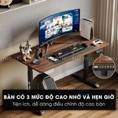 Bàn Nâng Hạ Micofi Office Desk Điện Điều Chỉnh Chiều Cao Thông Minh