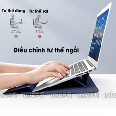 Túi Da Đựng Laptop Micofi Chống Nước Cho Máy Tính Macbook, Surface, Dell, Asus, Acer