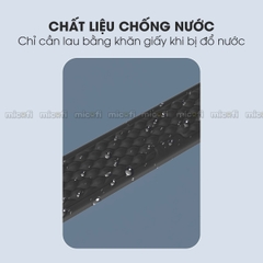 Kê Tay Bàn Phím Micofi Đệm Cổ Tay Chuột Chống Mỏi Lót Công Thái Học Mút Hoạt Tính