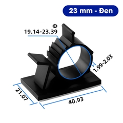 Khóa Cố Định Dây Cáp Điện Micofi Dán Tường Điều Chỉnh 4 Mức Combo 10 Cái