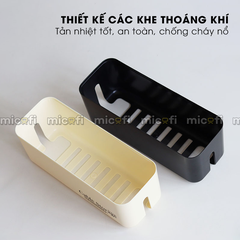 Hộp Đựng Ổ Cắm Điện Micofi Sắp Xếp Dây Cáp, Không Gian Làm Việc