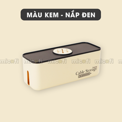 Hộp Đựng Ổ Cắm Điện Micofi Sắp Xếp Dây Cáp, Không Gian Làm Việc