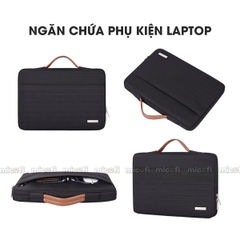 Túi Đựng Laptop Chống Sốc Micofi Bảo Vệ Máy Tính Đệm 3D Dày