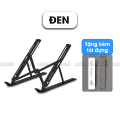 Giá Đỡ Laptop Micofi Gấp Gọn, Có Điều Chỉnh Độ Cao, Hỗ Trợ Tản Nhiệt
