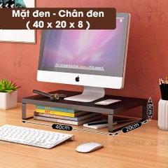 Kệ Gỗ Micofi Để Màn Hình Máy Tính, Laptop, Gía Đỡ Thông Minh, Kê Tối Ưu Diện Tích